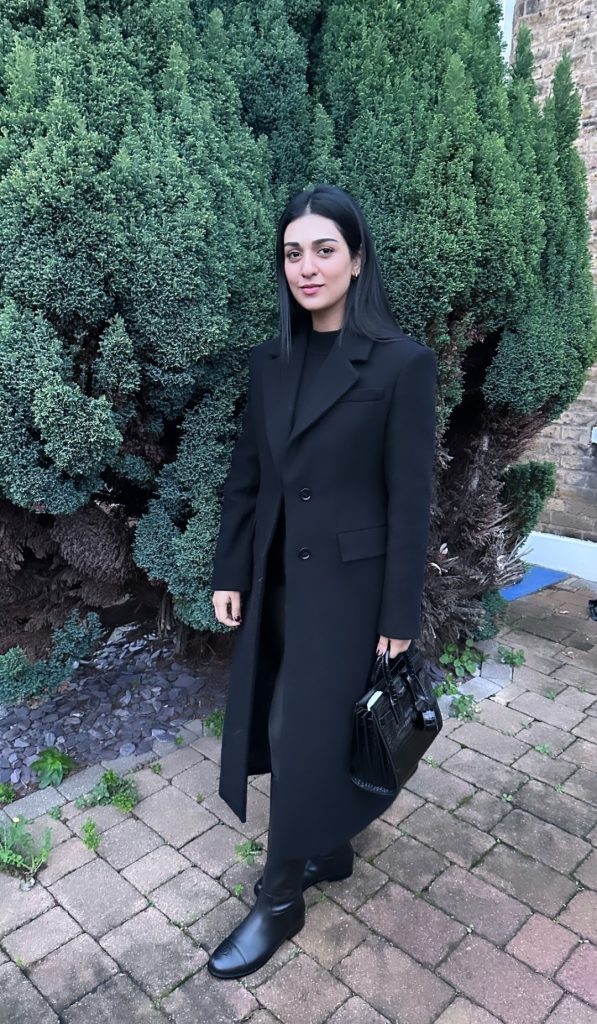 Sarah Khan New Family Clicks From UK