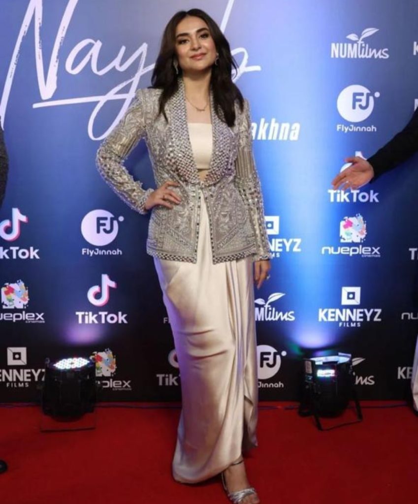 Yumna Zaidi’s Outfit Choice at Nayab Premiere Raises Eyebrows