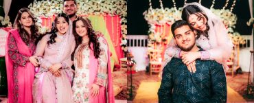 Aiman And Minal Khan's Brother Maaz Khan's HD Dholki Pictures