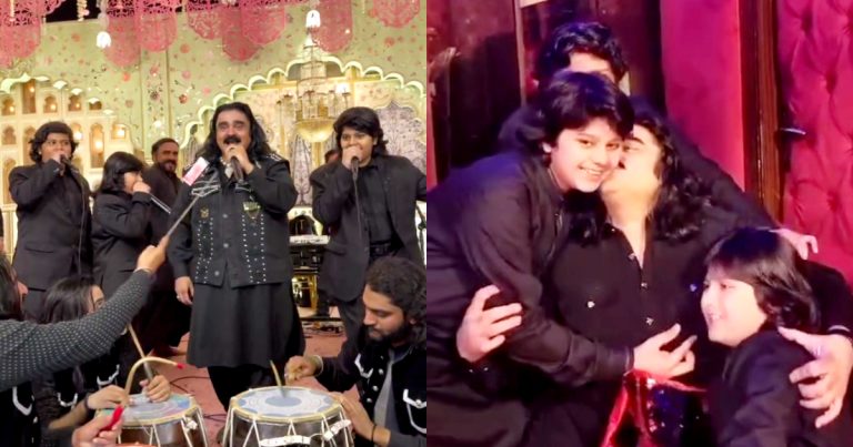 People Applaud Arif Lohar’s Beautiful Relatonship With His Sons
