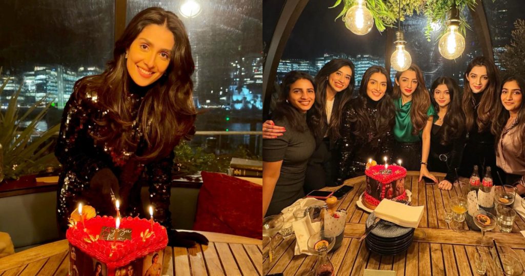 Ayeza Khan Celebrates Her Birthday With Friends In London