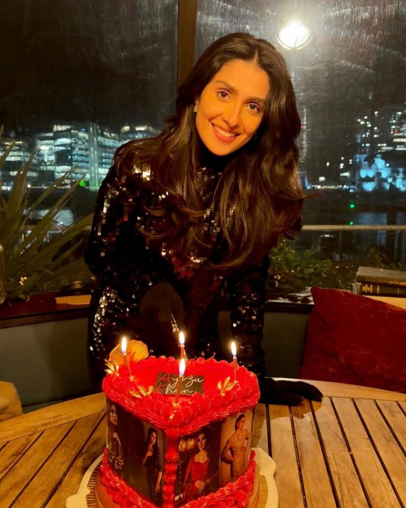 Ayeza Khan Celebrates Her Birthday With Friends In London