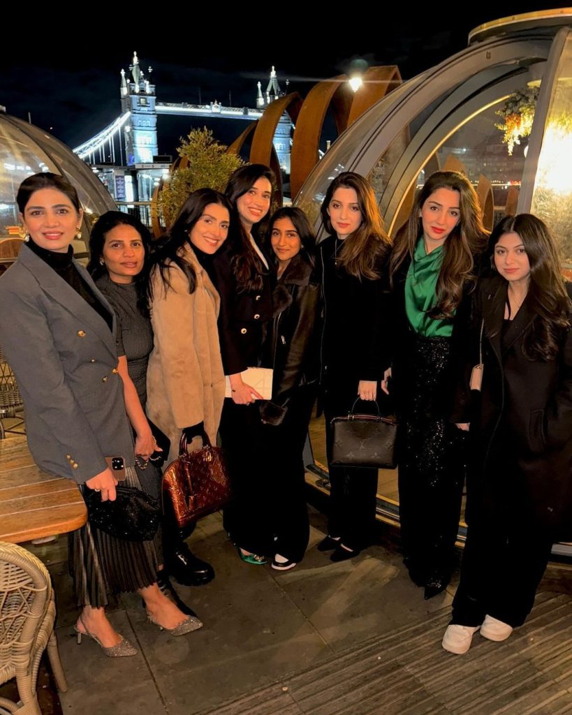 Ayeza Khan Celebrates Her Birthday With Friends In London