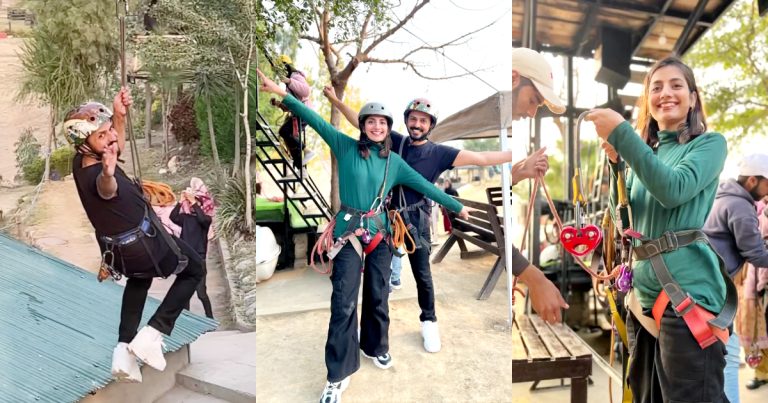 Bilal Qureshi And Uroosa Qureshi Zip Line Into 2024