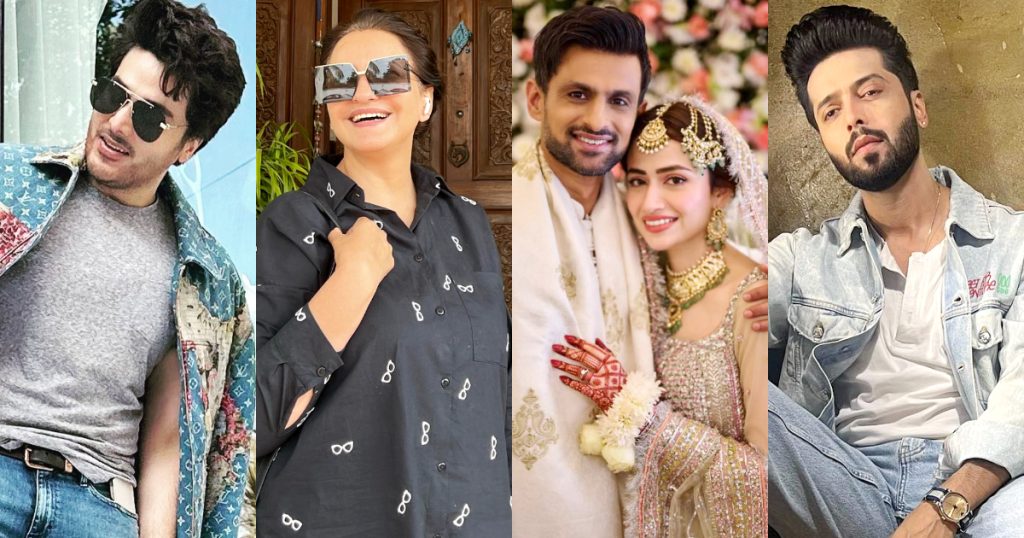 Celebrities React To Shoaib Malik-Sana Javed Marriage