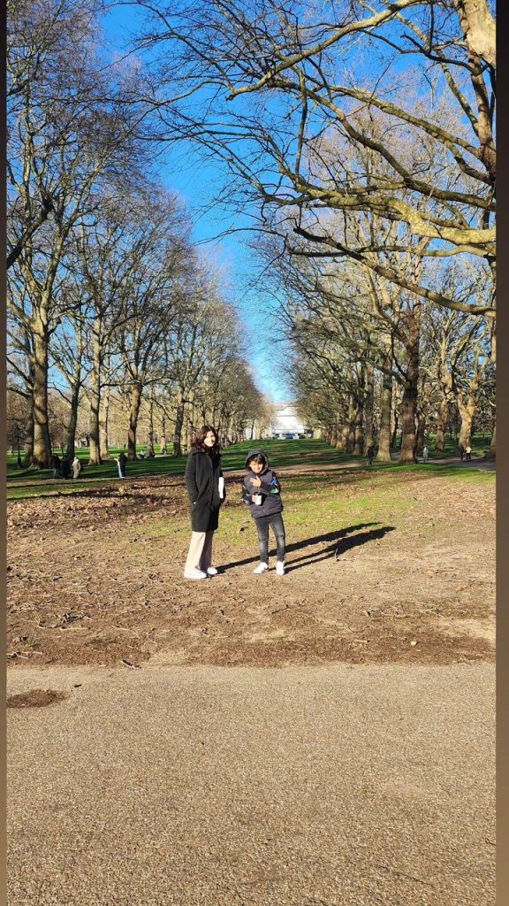 Fahad Mustafa Vacations With Family In London