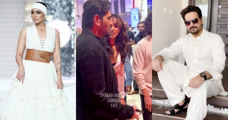Faryal Mehmood Runs After Humayun Saeed- Watch Viral Clip