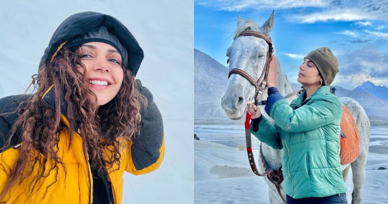 Hadiqa Kiani Vacationing In The Beautiful Skardu