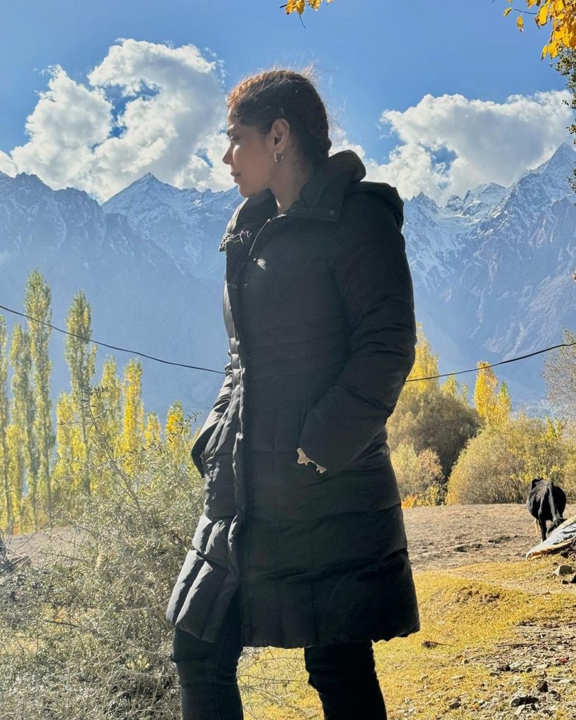 Hadiqa Kiani Shares Beautiful Pictures From Skardu