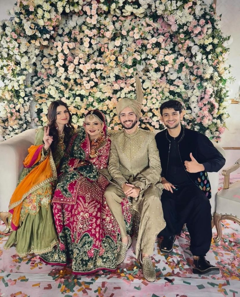 Social Media Celebrities Spotted At Hafsa Khan's Wedding