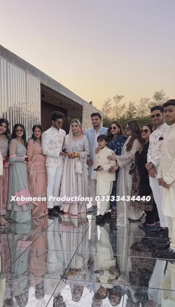 Aiman & Minal's Brother Maaz Khan's Nikah Pictures and Videos