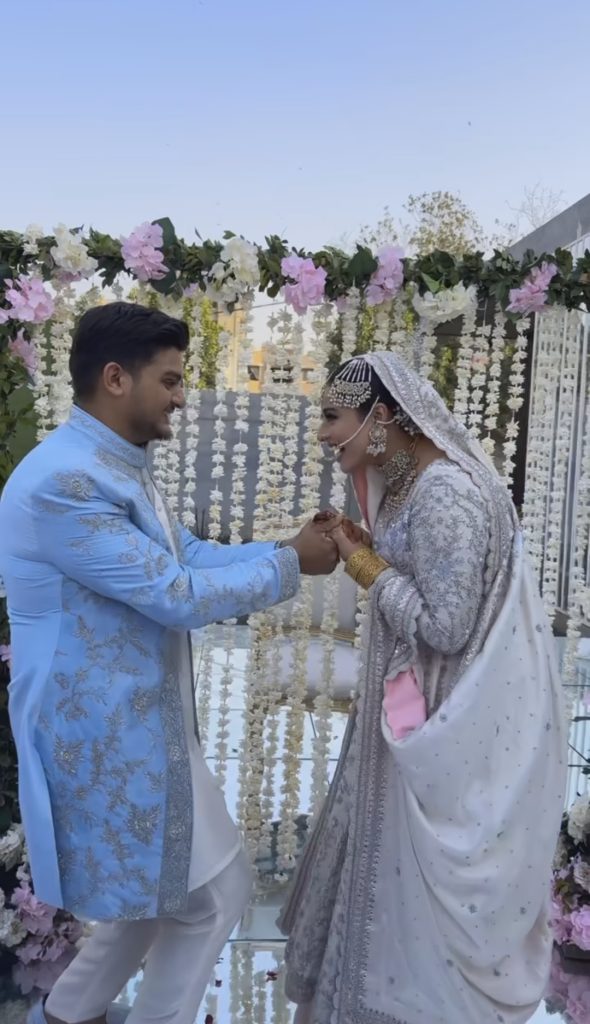 Aiman & Minal's Brother Maaz Khan's Nikah Pictures and Videos