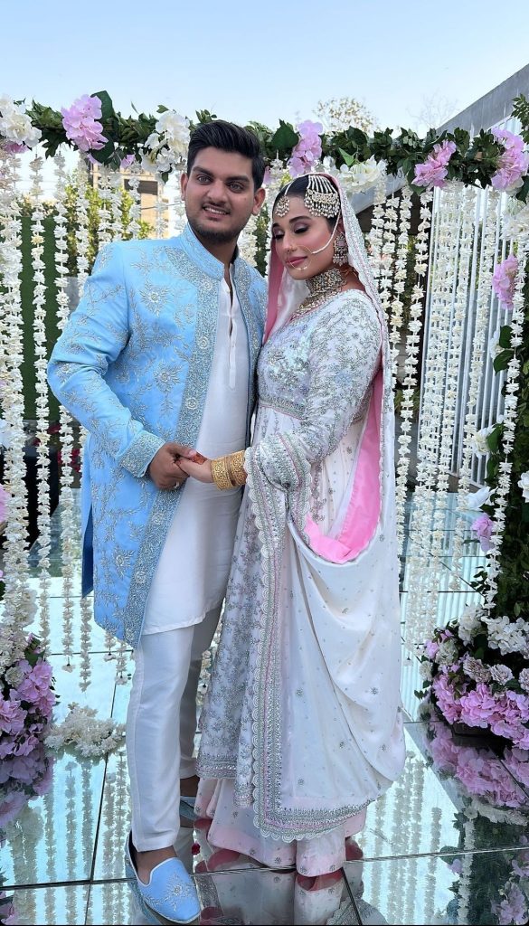 Aiman & Minal's Brother Maaz Khan's Nikah Pictures and Videos