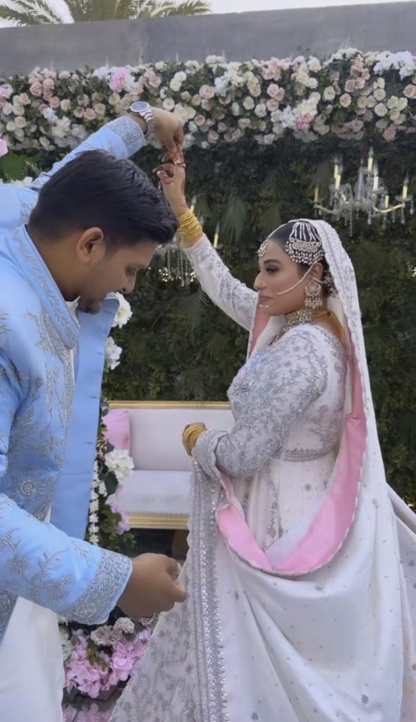 Aiman & Minal's Brother Maaz Khan's Nikah Pictures and Videos