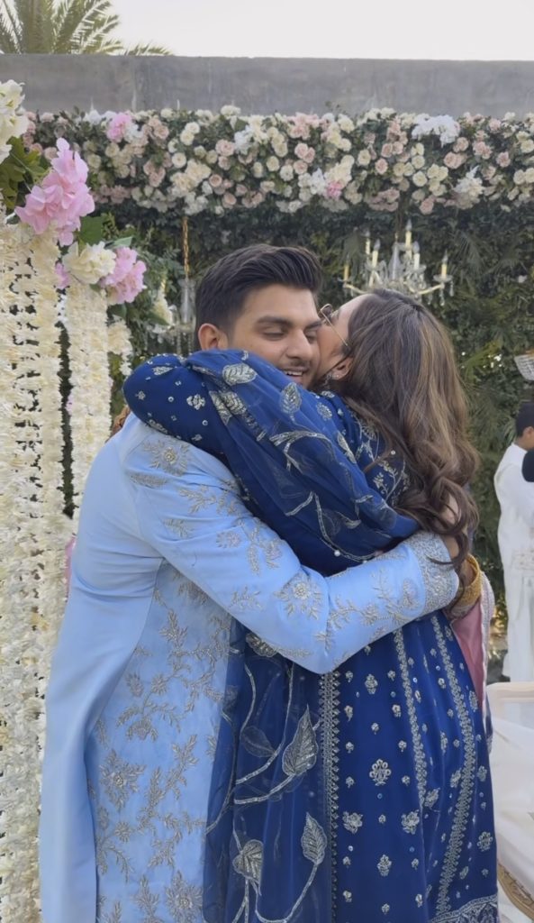 Aiman & Minal's Brother Maaz Khan's Nikah Pictures and Videos