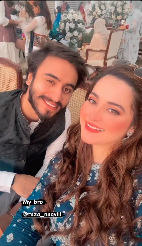 Aiman & Minal's Brother Maaz Khan's Nikah Pictures and Videos