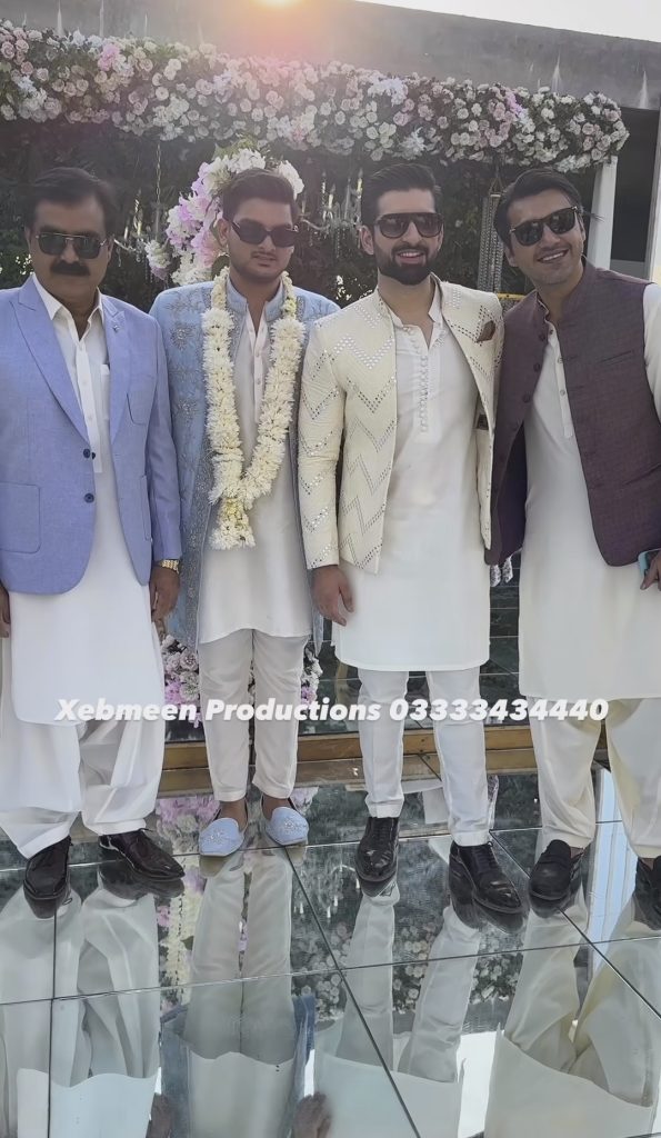 Aiman & Minal's Brother Maaz Khan's Nikah Pictures and Videos