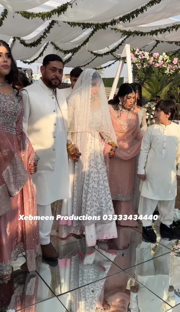 Aiman & Minal's Brother Maaz Khan's Nikah Pictures and Videos