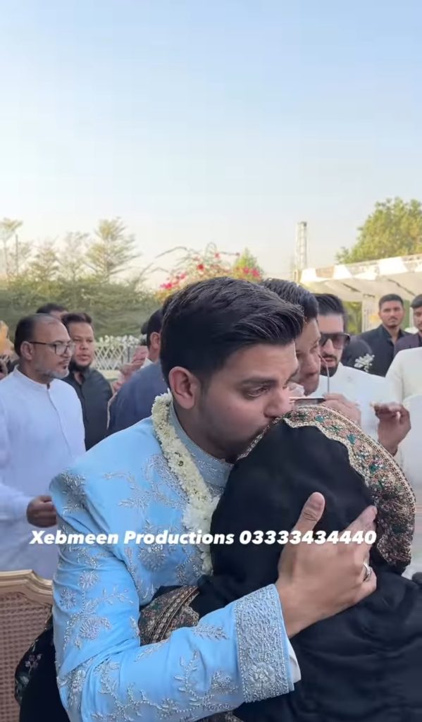 Aiman & Minal's Brother Maaz Khan's Nikah Pictures and Videos