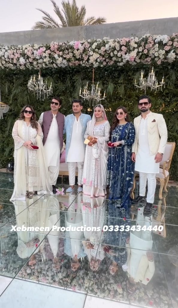 Aiman & Minal's Brother Maaz Khan's Nikah Pictures and Videos