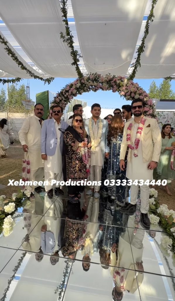 Aiman & Minal's Brother Maaz Khan's Nikah Pictures and Videos