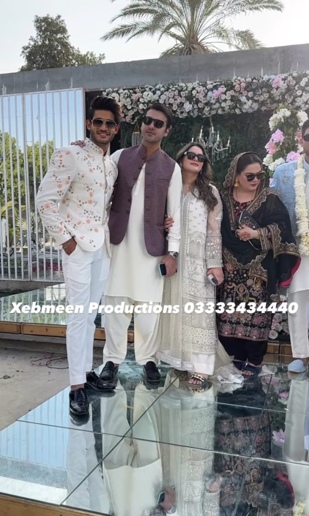 Aiman & Minal's Brother Maaz Khan's Nikah Pictures and Videos