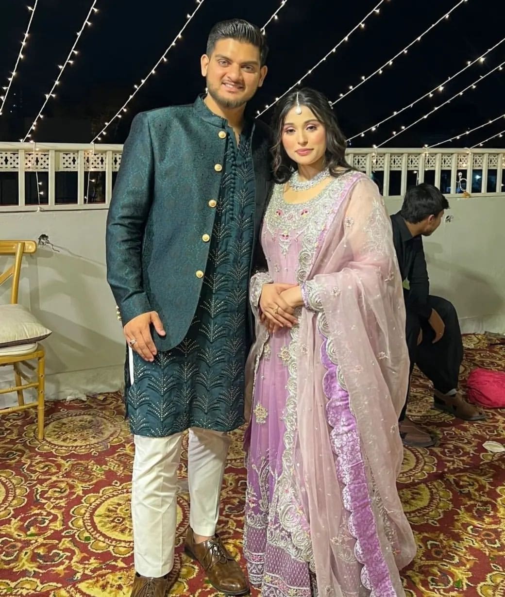 Aiman And Minal Khan's Brother Maaz Khan's Dholki | Reviewit.pk