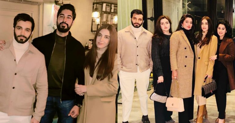Wahaj Ali And Maya Ali Spotted At A Dinner