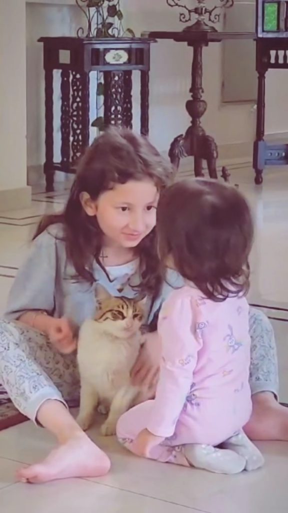 Shahroz Sabzwari Shares Cutest Video Of Daughters Nooreh And Zahra