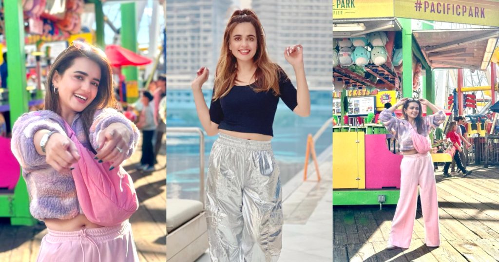 Sumbul Iqbal Shares Clicks From Pacific Park In Santa Monica