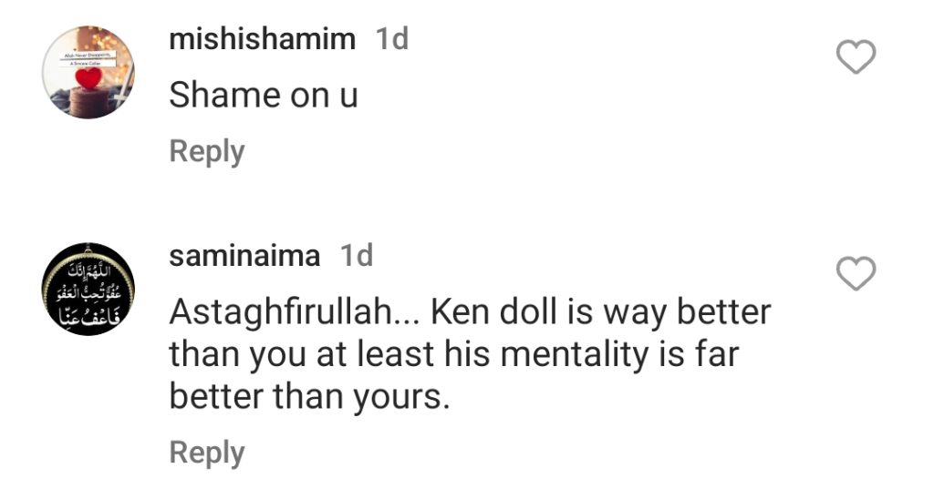 Did Umer Butt Take A Dig At Ken Doll