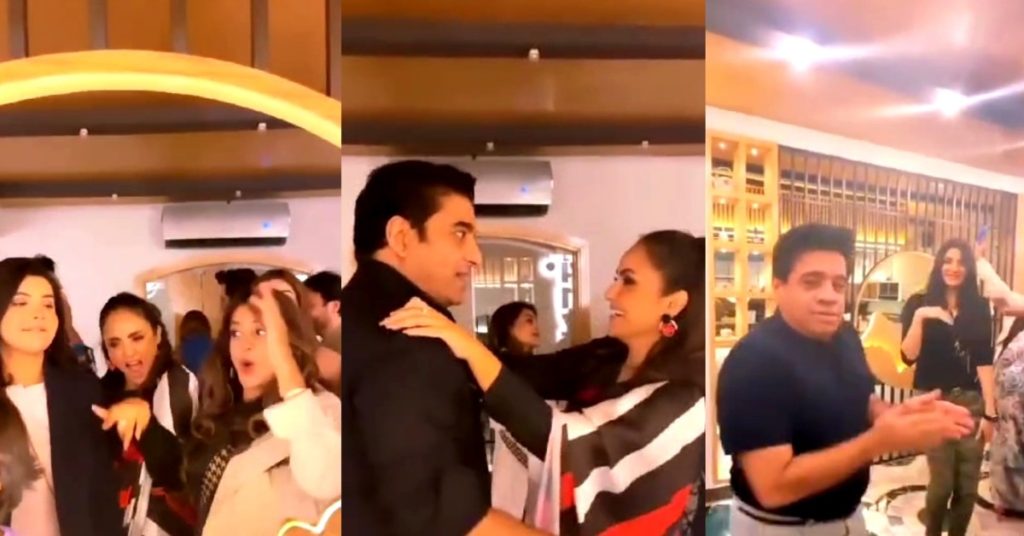 Dance Videos From Nadia Khan Husband's Birthday Heavily Criticized