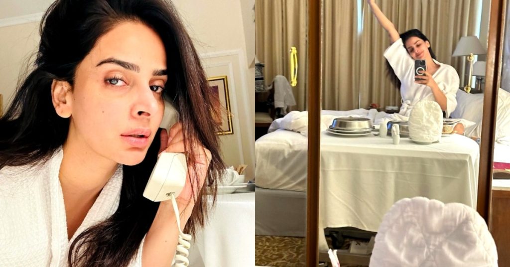 Public Reacts To Saba Qamar Showing off Her Lavish Lifestyle