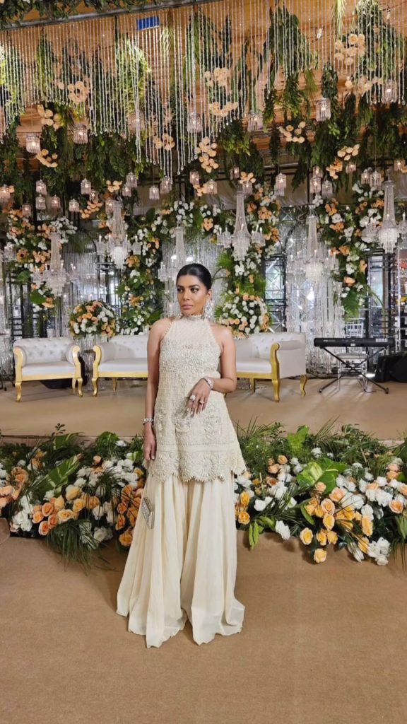 Iffat Omar's Family Pictures From Her Daughter's Wedding Event