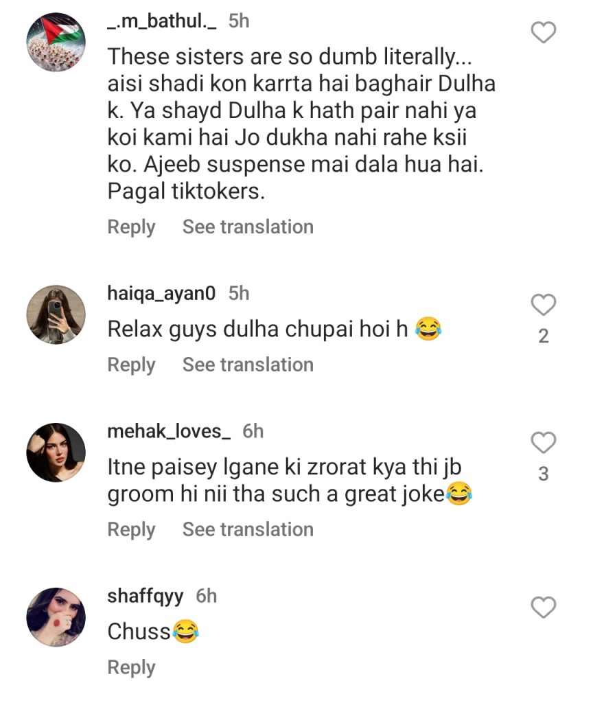Jannat Mirza's Sister Responds To Criticism On Groomless Rukhsati