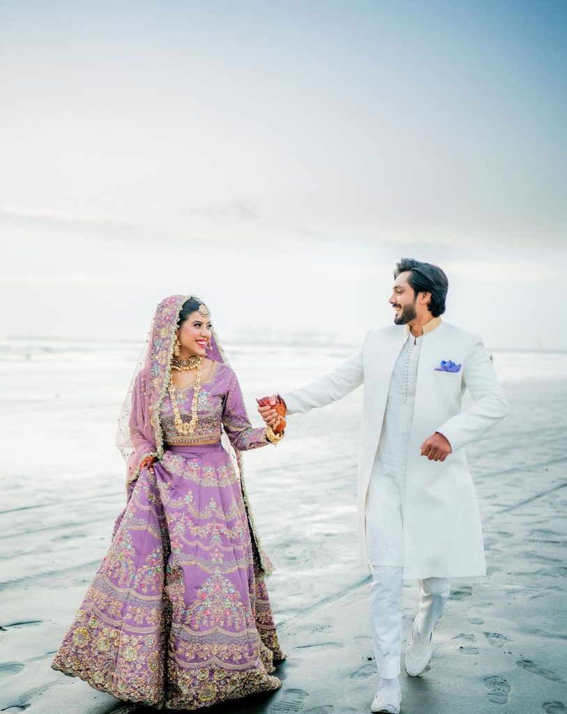 Aiman Zaman & Mujtaba Lakhani Nikah Photoshoot