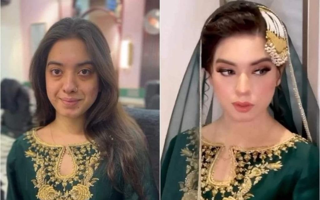 Public Reacts To Arisha Razi's Before & After Make-up Look