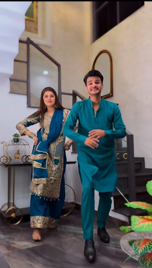 Kanwal Aftab & Zulqarnain Sikandar Beautiful Pictures & Dance Video From Wedding