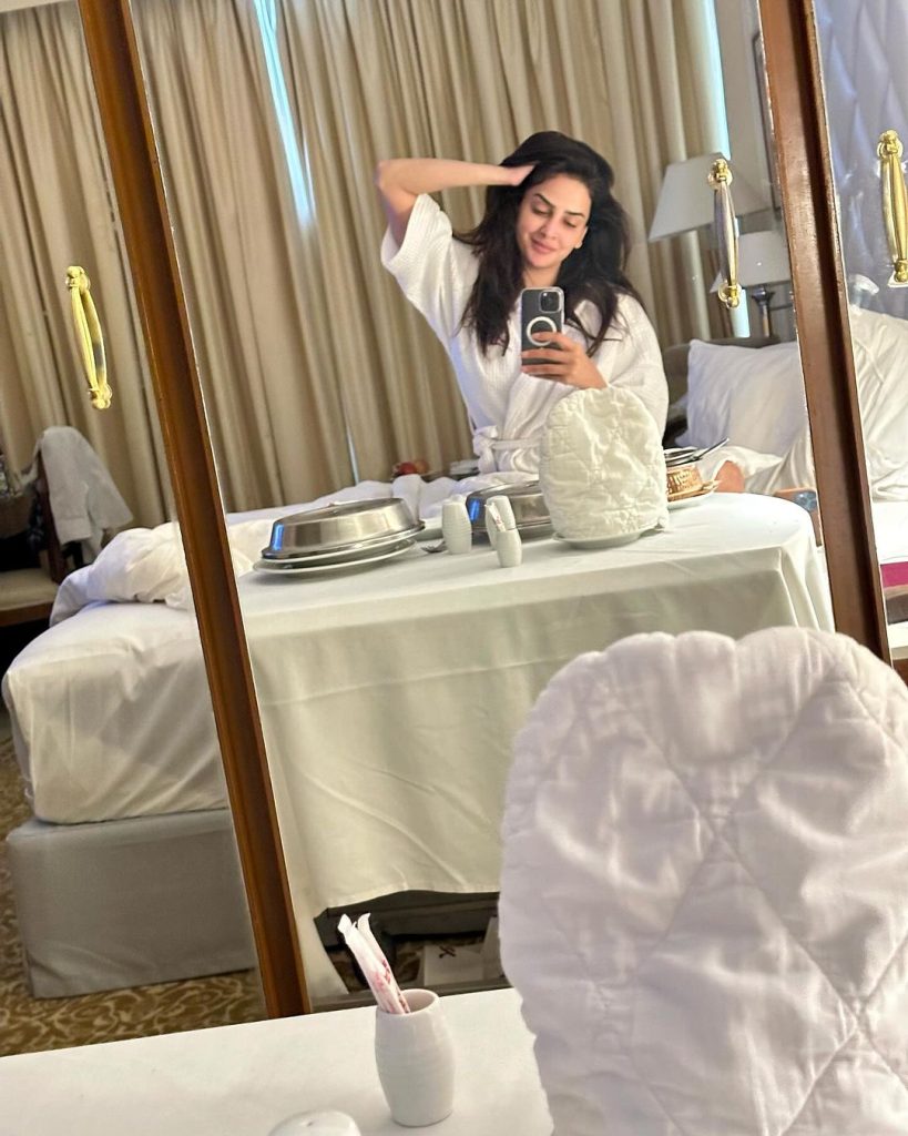 Public Reacts To Saba Qamar Showing off Her Lavish Lifestyle