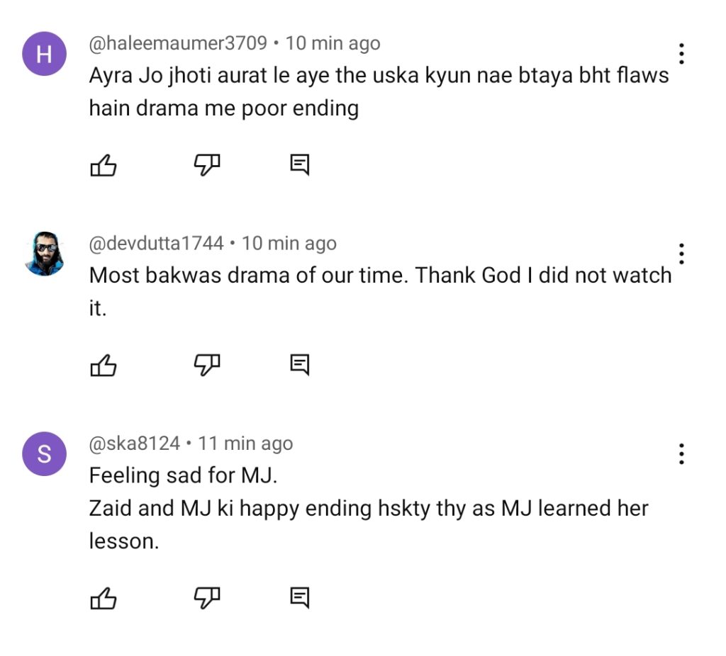 Mein Last Episode - Fans Unhappy With Incomplete Ending