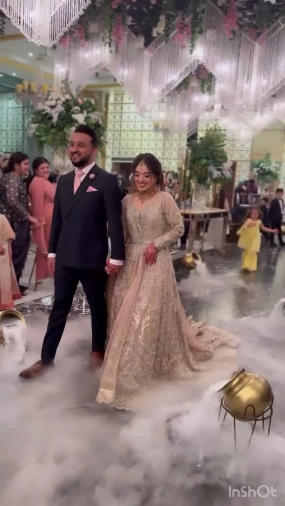 Arisha Razi Khan Wedding Reception Videos And Pictures