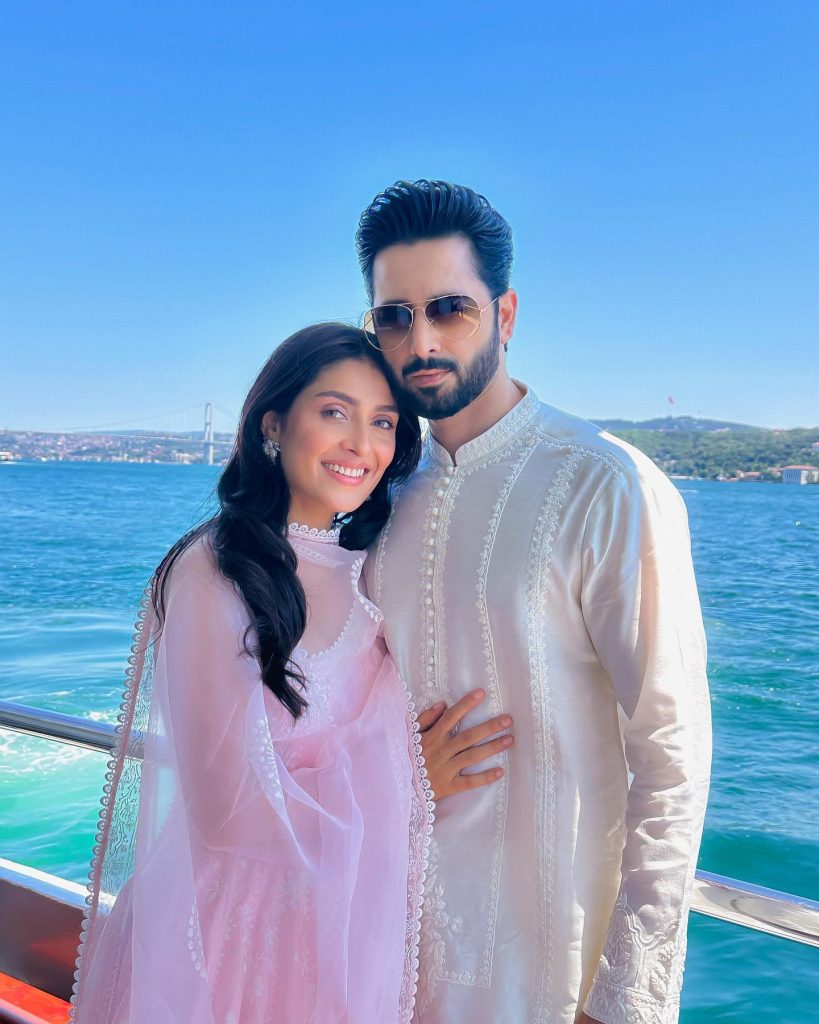 Ayeza Khan Shares Love For Husband Danish Taimoor