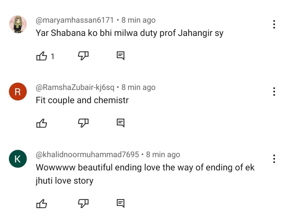Ek Jhooti Love Story Last Episode Public Reaction
