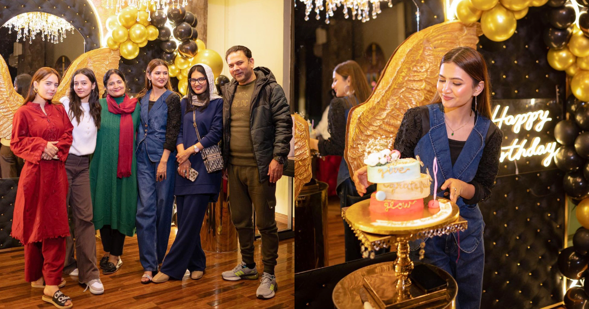 Sistrology's Hira Faisal Celebrates Birthday With Her Family | Reviewit.pk