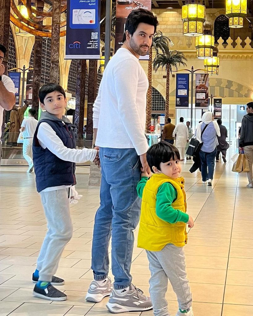 Junaid Khan Enjoying Down Time In Dubai