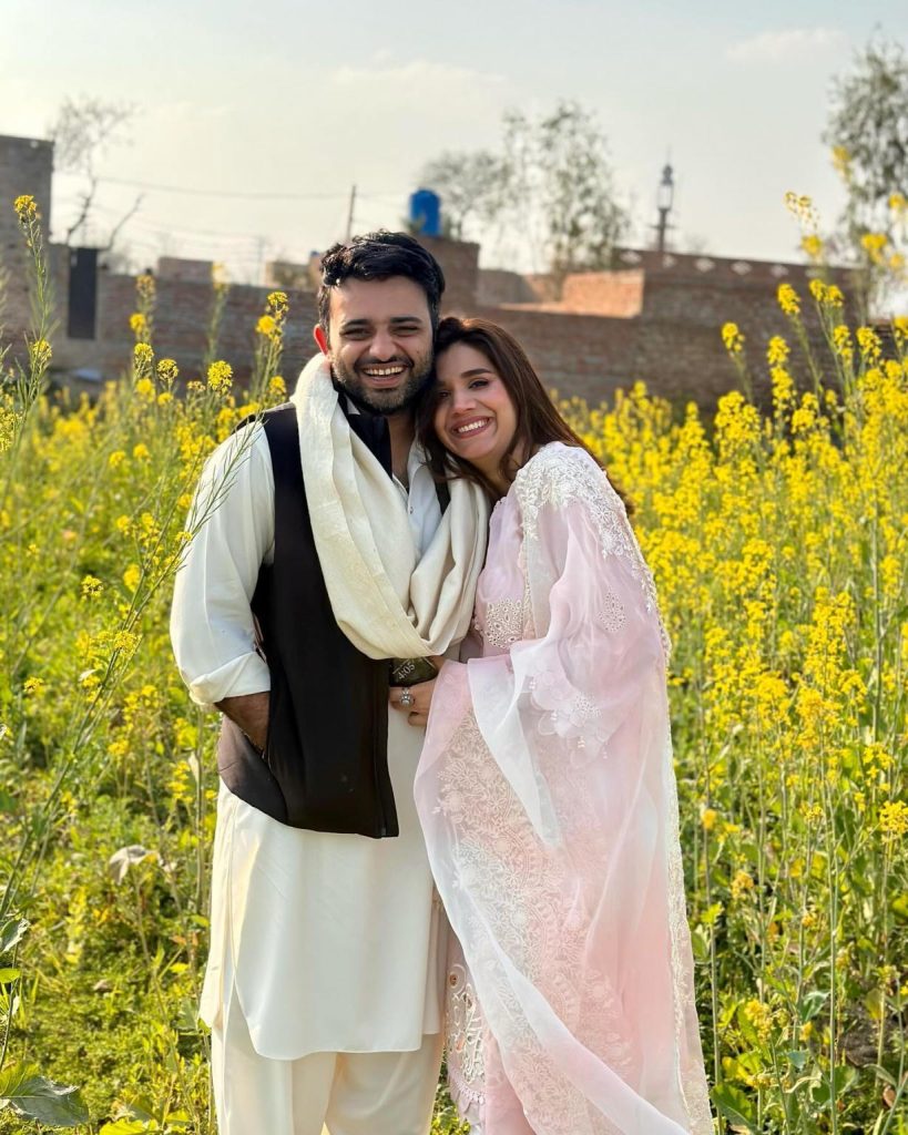 Kiran Ashfaque's New Adorable Clicks With Husband Hamza Ali Chaudhary