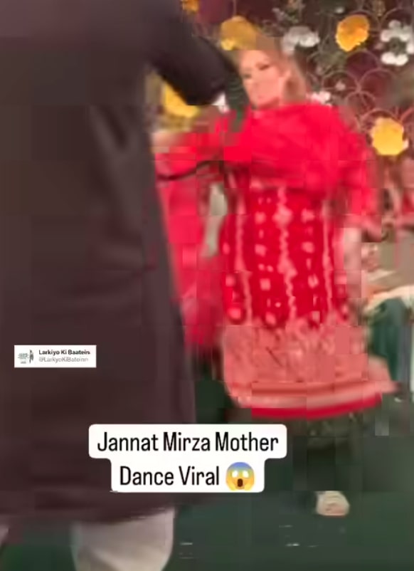 Jannat Mirza Mother's Dance Gets Criticism