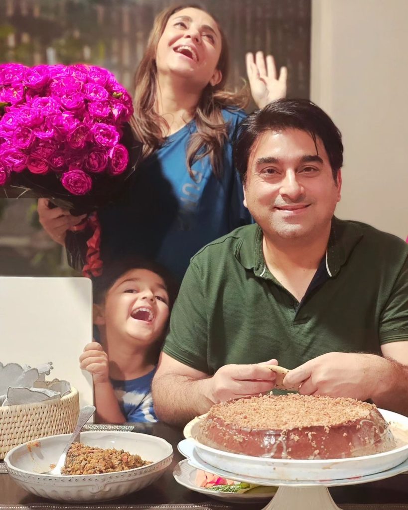 Nadia Khan Celebrates Husband Faisal's Birthday