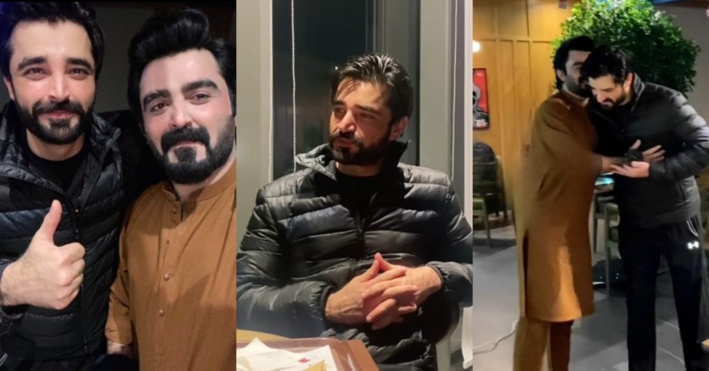 Hamza Ali Abbasi Meets His Lookalike