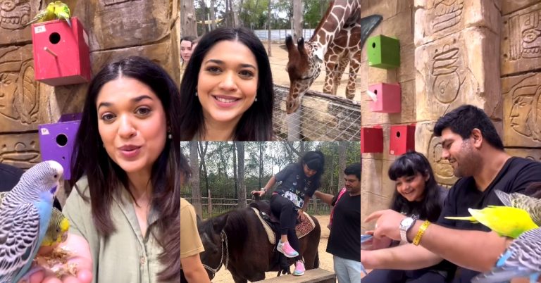Sanam Jung Pictures From Houston Interactive Aquarium